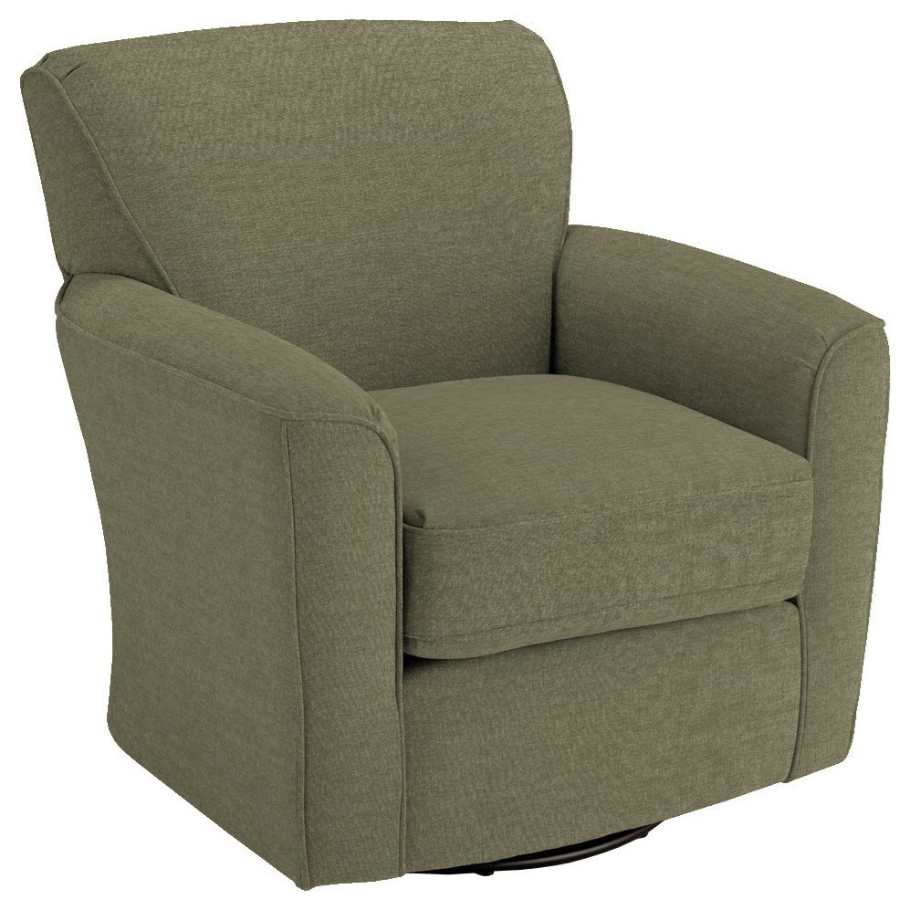 Best Home Furnishings Swivel Barrel Chairs 2888 Kaylee Swivel Barrel